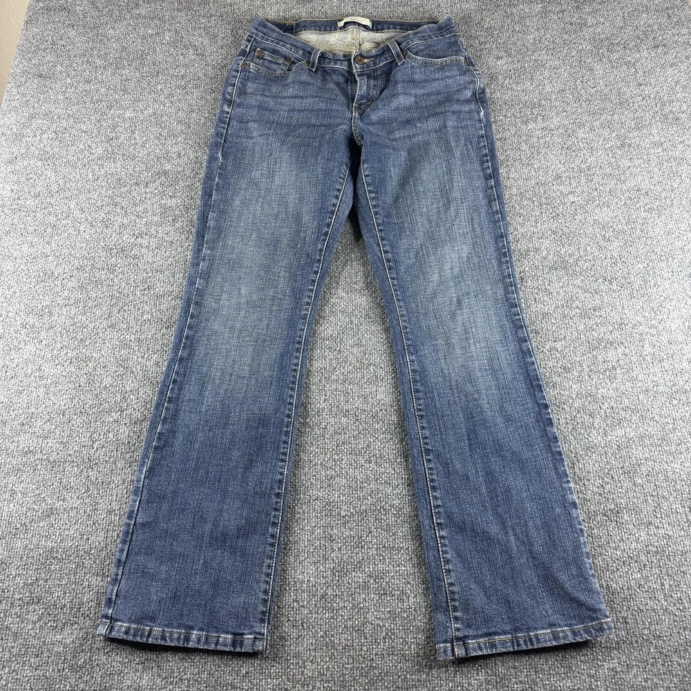 Levis 529 Curvy Bootcut Jeans Womens 10 Blue Medium Wash Stretch Denim 5 Pocket